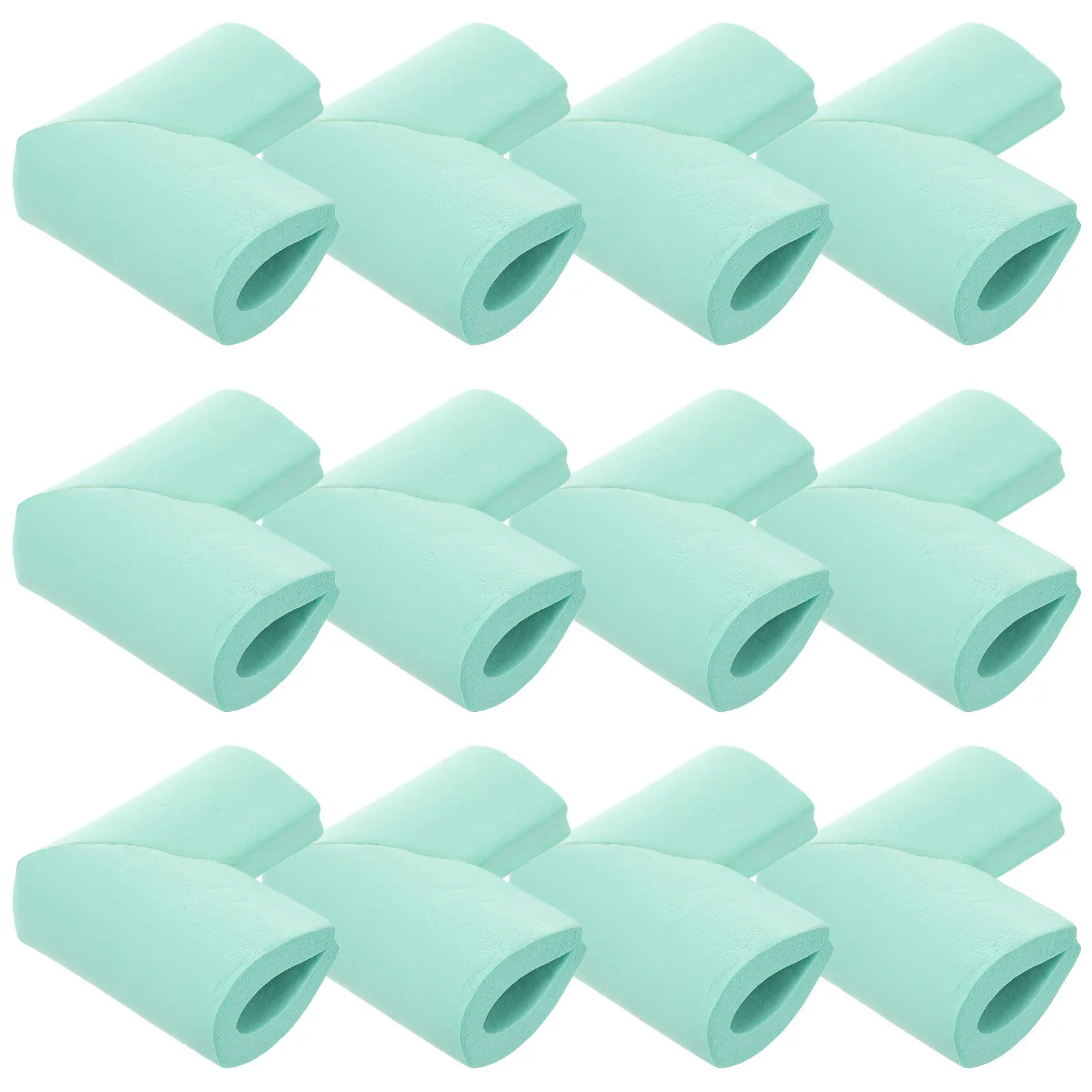12Pcs Corner Protector Protective Foam Cover U Shaped Furniture Edge Guard Table Bumper Photo Frame Protection