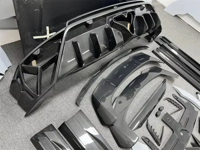 

Carbon Fiber Wide Body Kit for Q8 RSQ8 Upgraded MSY Style Front Rear Bumper Hood Fender Side Skirt Spoiler