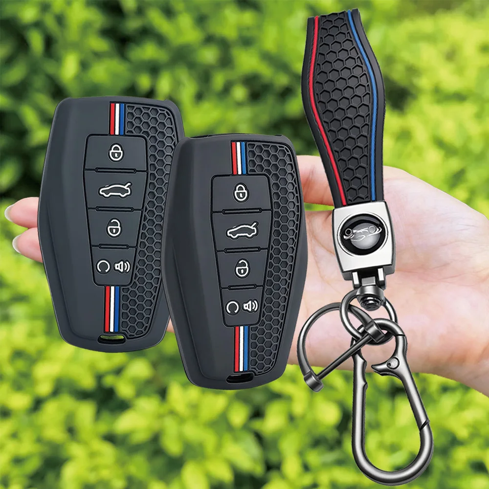For Geely Coolray Emgrand GT GS S Monjaro Atlas Pro Azkarra Okavango Tugella Silicone Remote Shell