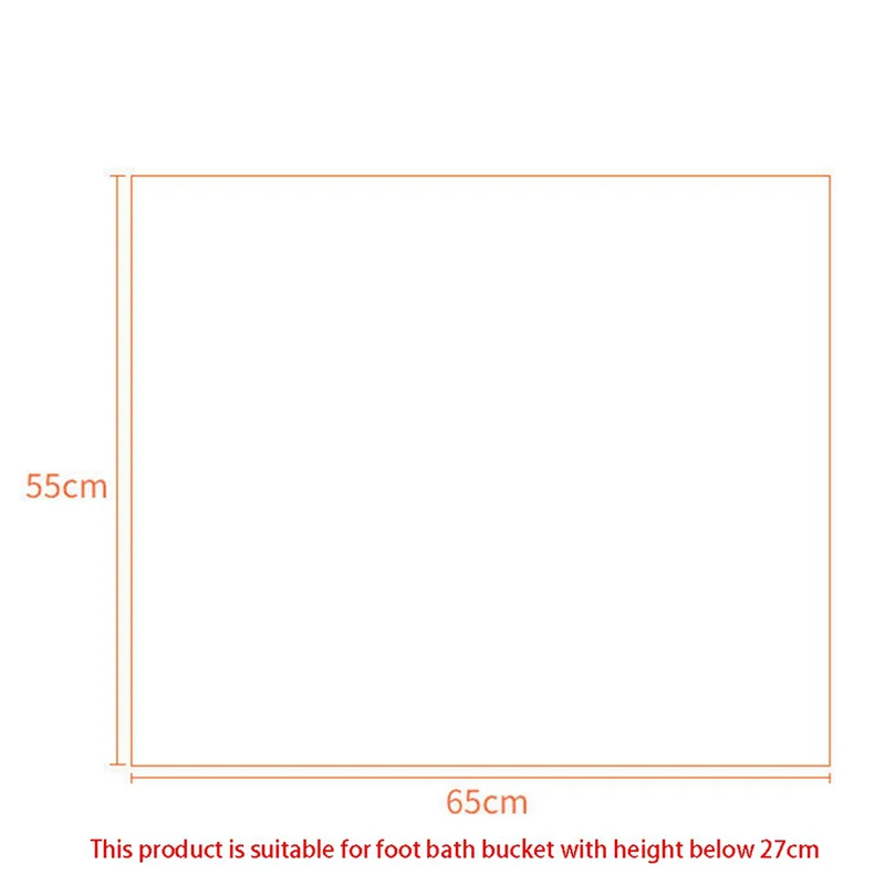 ABUU-140Pc Foot Care Tool Disposable Foot Tub Liners Bath Basin Bags For Feet Pedicure Foot Detox SPA Heat Preservation Tools - Image 6