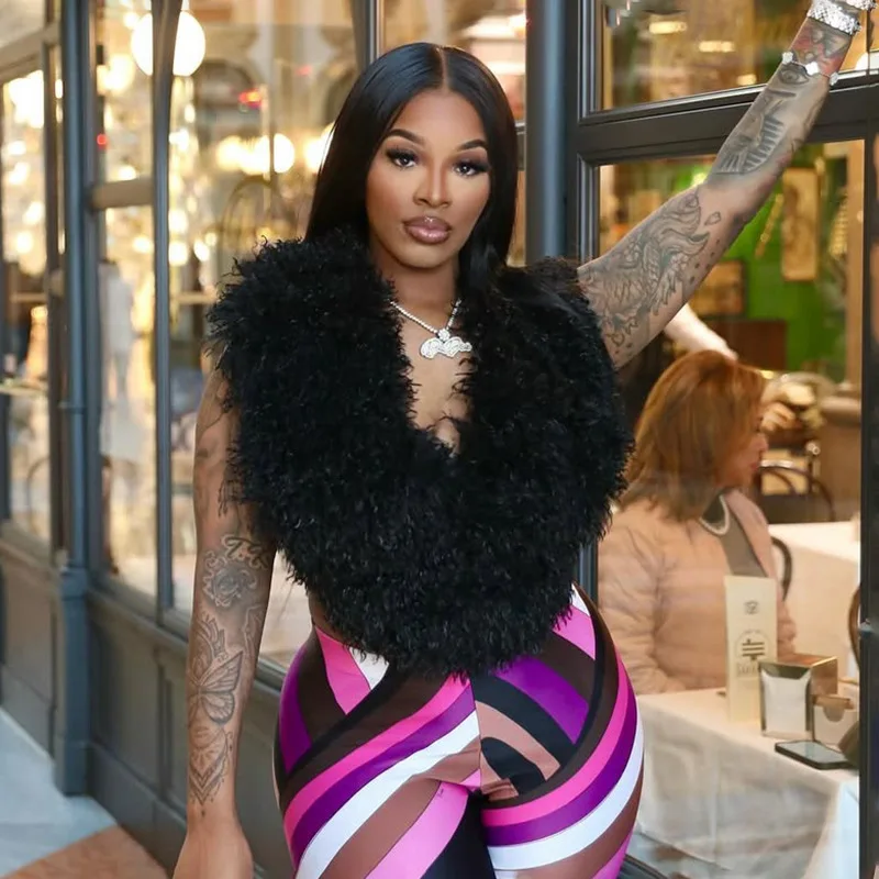 Sexy Bal Ne Hanging Top Svel Slim Fit Silk Material Thiened Autumn Season Women's T-irt European Sle