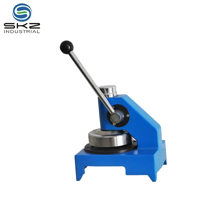 lab circle sample cutter tester machine for paper grammage and slice