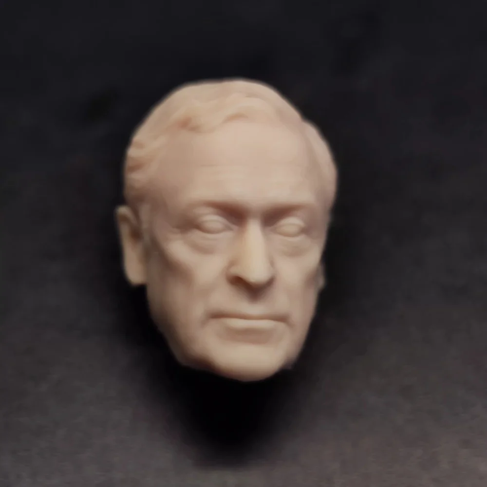 In Stock 1/12 Scale Male Soldier Unpainted Head Sculpt Accessories Iconic Core Comic Characters Image For 6''Action Figure Model