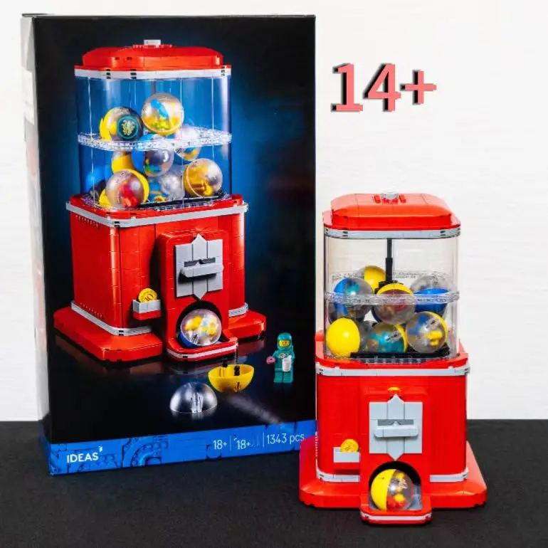 Máquina expendedora creativa 21358, modelo de monedas creativas clásicas, juguetes, regalos de navidad