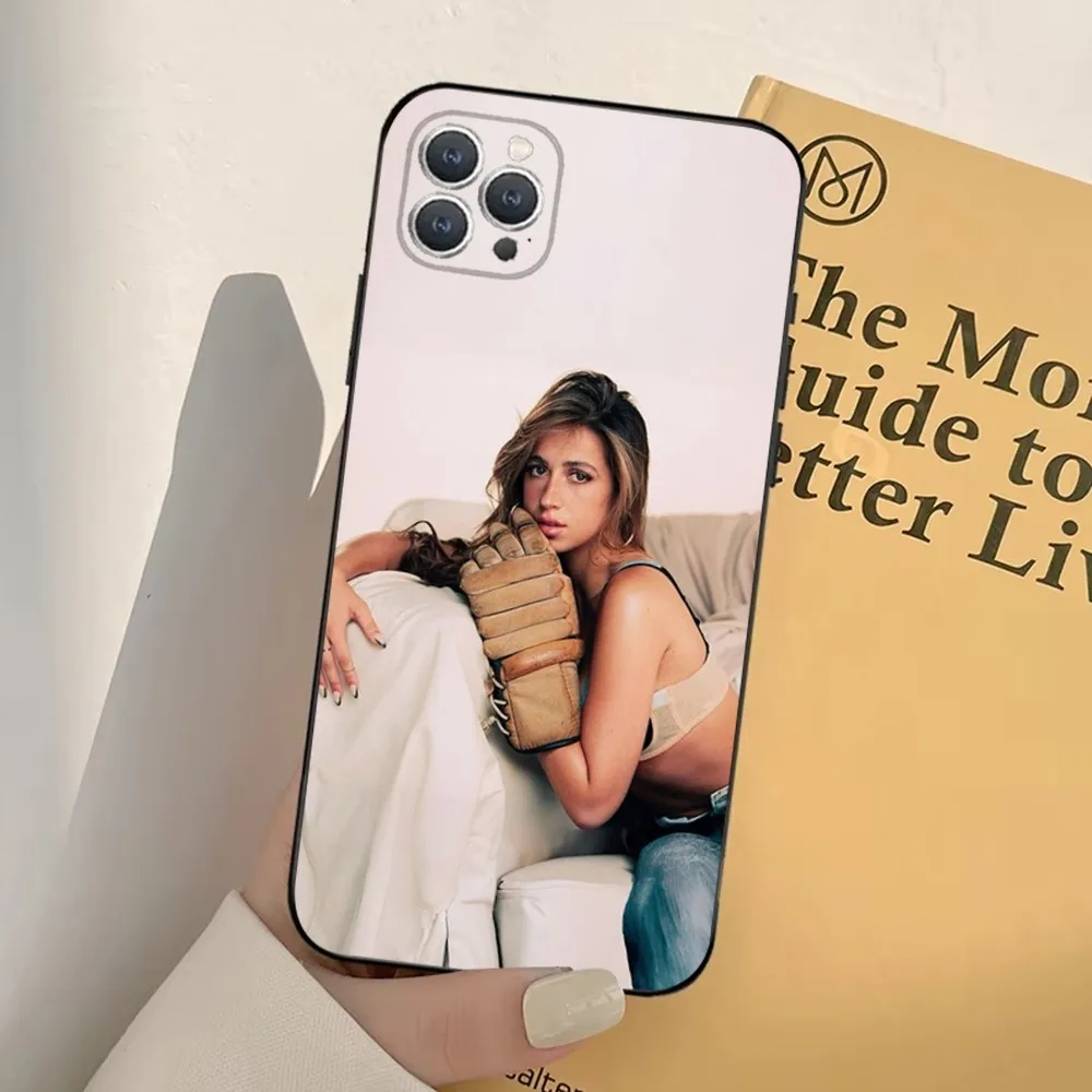 Singer T-Tate Mcrae  Phone Case For iPhone 16,15,14,13,12,11,Pro,X,XS,Max,XR,Plus,Mini Soft Black Cover image 6