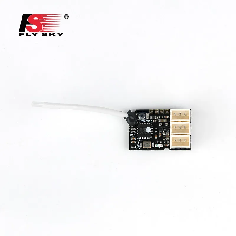 FlySky New GMR-C3 3CH Micro Mini Receiver AFHDS3 Ultra Light 1.3g For Mini RC Buggy Kyosho Mini-Z NB4 Series Transmitter