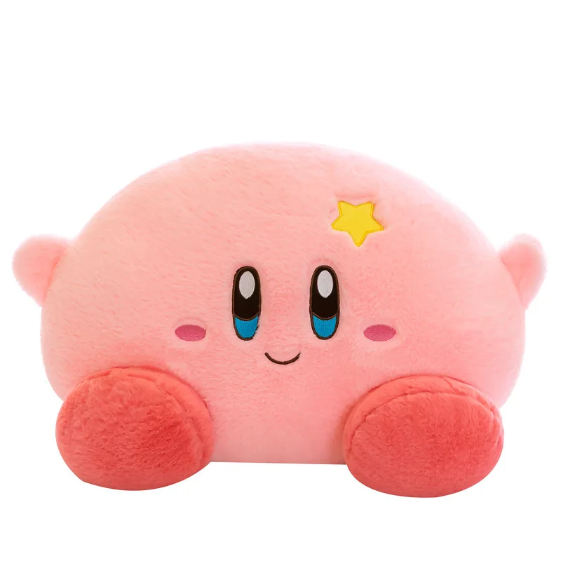 Large size Kirby Plush Large Sleeping Pillow Cute Stuffed Animal for Kids Bedside Decor Hugging Cushion Birthday Gift for Girls view 6