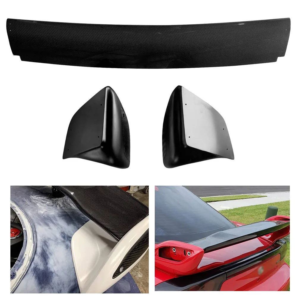 

Fit 1992-2002 Mazda RX7 FD3S Rear Trunk Spoiler Wing Carbon Fiber+FRP