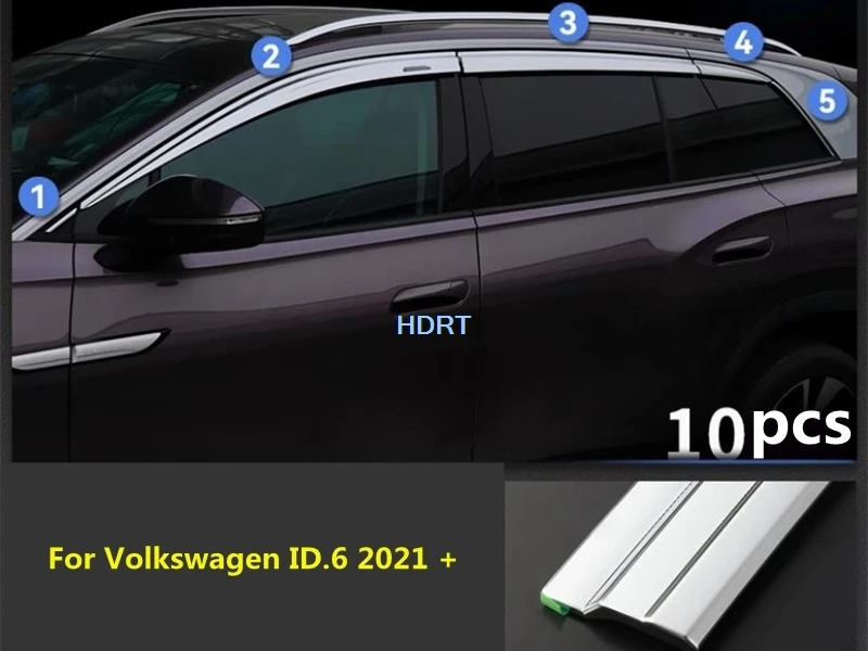 

Window Visor Cover For Volkswagen ID.6 CROZZ VW ID.6 X 2021 + Car Styling Weathershield Sun Rain Guard Deflector Awning Shelter