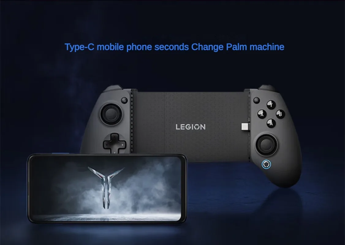 Il controller di gioco originale Lenovo LEGION G7 è compatibile con Y700 di terza generazione con joystick sensore Hall a ritardo zero Type-C