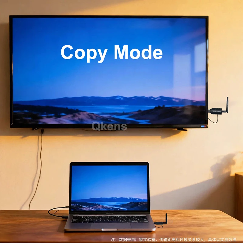 

Беспроводной HDMI-передатчик и приемник видео 150 м, адаптер-донгл для подключения ПК, камеры, ноутбука к проектору, монитору, телевизору
