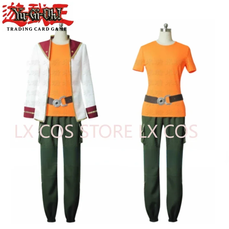 Anime Yu-Gi-Oh ARC-V Yuya Sakaki Clothing Cos Cloth Uniform Cosplay Costume Wig Any Size