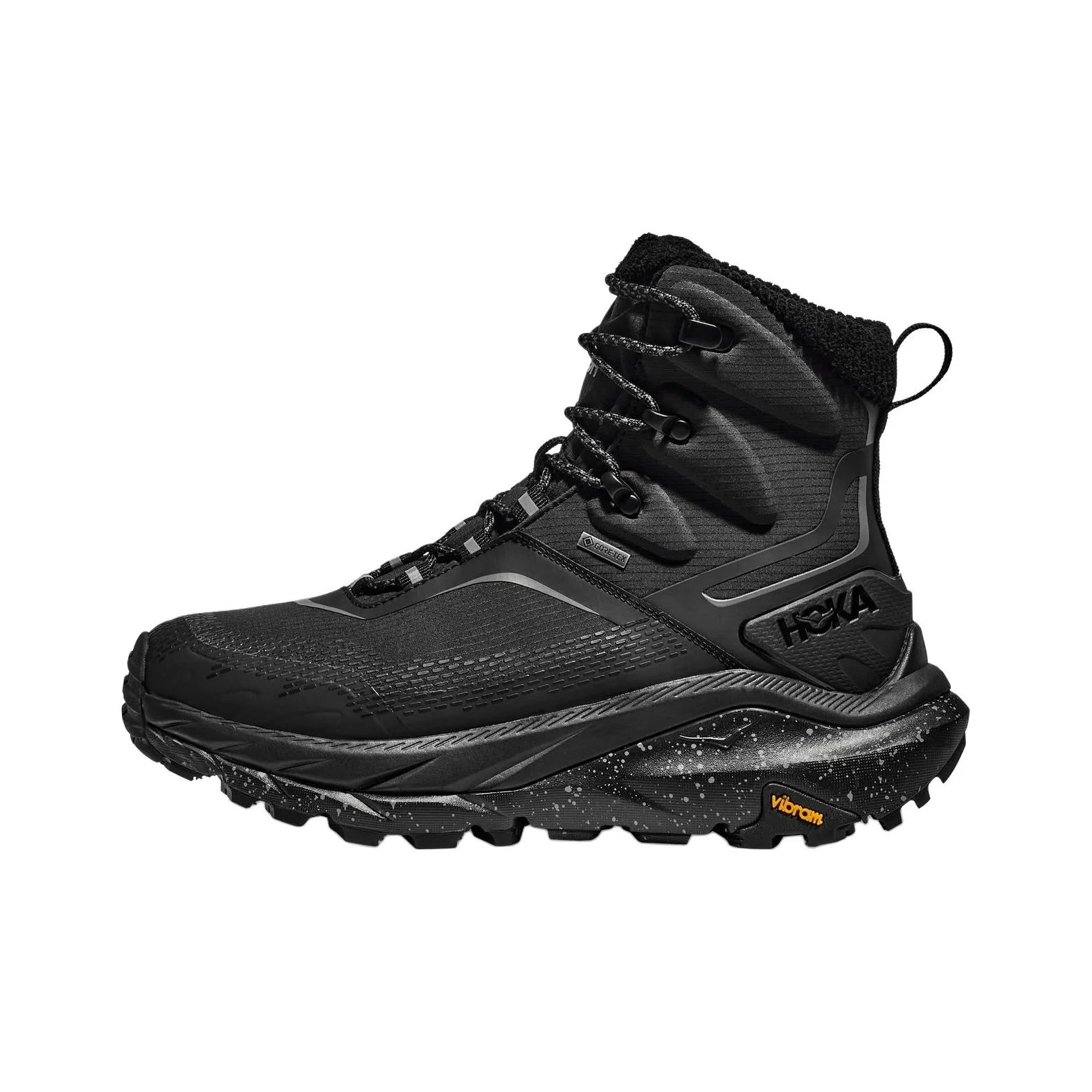 HOKA ONE ONE Kaha 2 Slip Resistant Abrasion Resistant High top Hiking Shoes Women's Black 1155195-BBLC