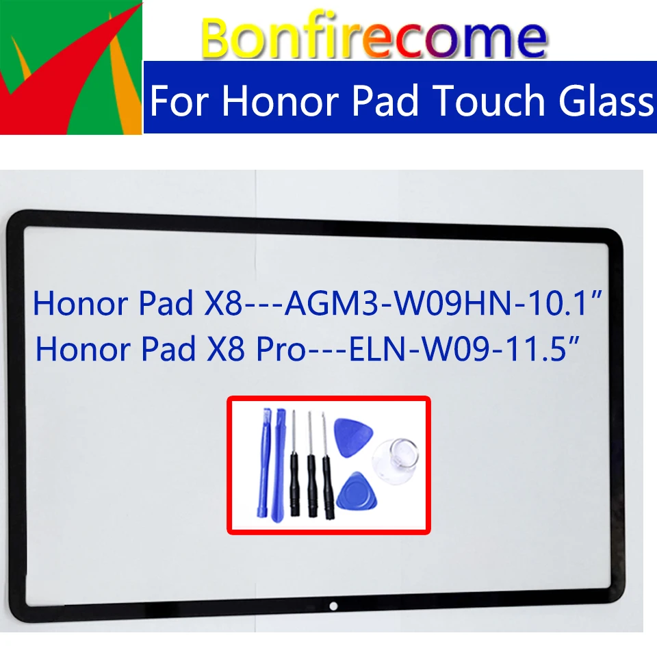 Replacement For Honor Pad X8 Pro Touch Screen Panel Sensor Front Outer LCD Glass For Pad X8