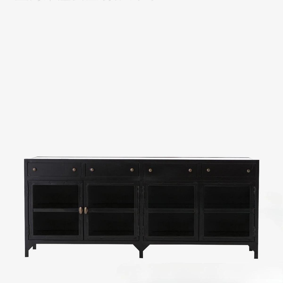 

American retro side cabinet, solid wood chest cabinet