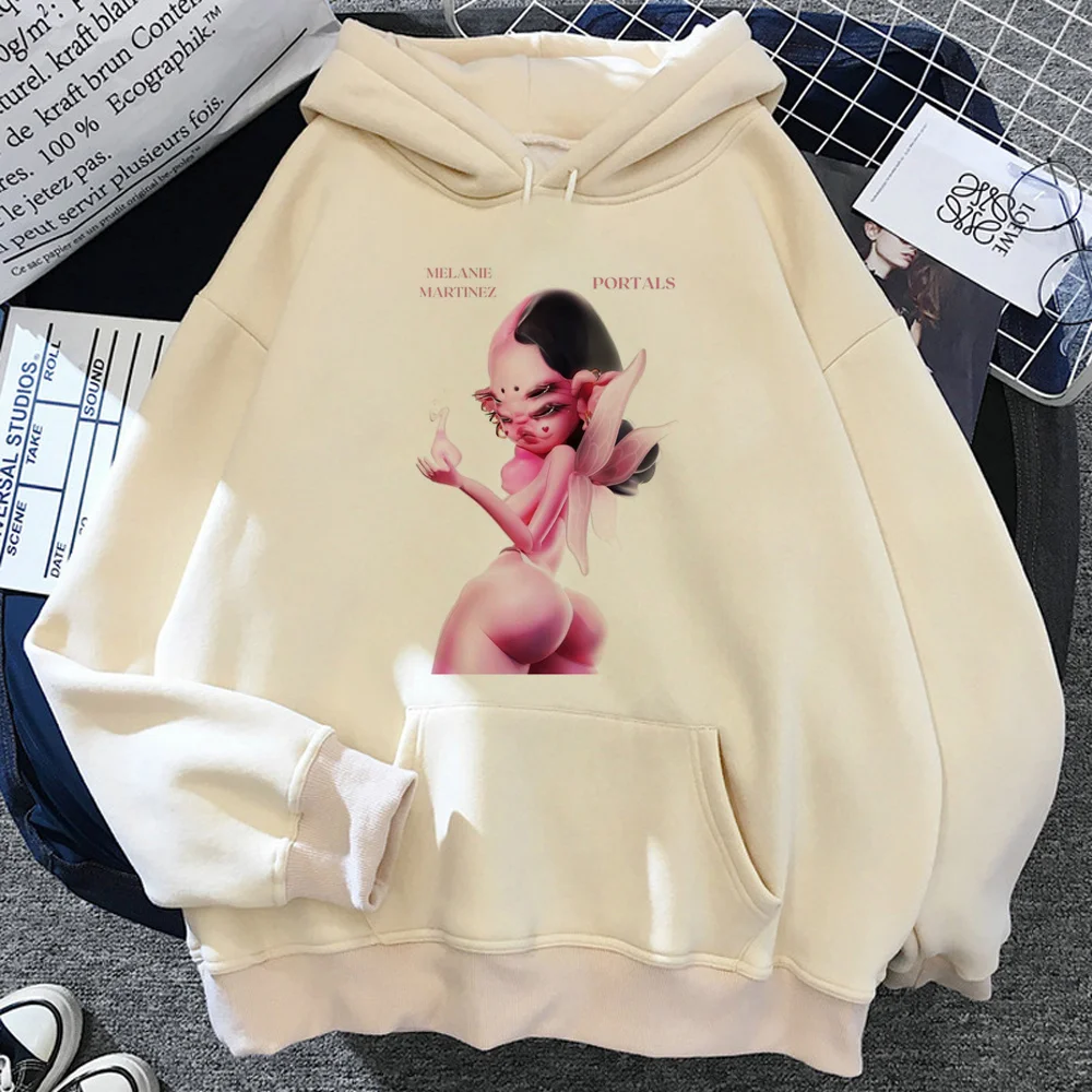 Melanie Martinez Hoodies Women Graphic Long Sleeve Fleece Winter Street Fashion Sweatshirts Top Female Oversized Streetwear