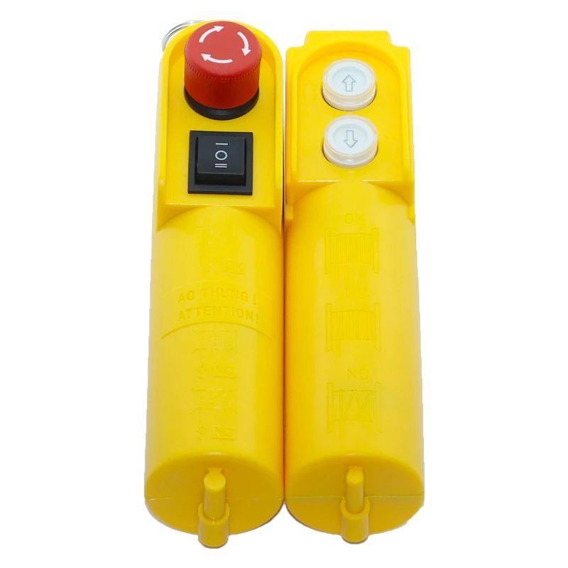 COB-61DR series direct operation rain proof crane control electric hoist up and down switch button with 30UF capacitor