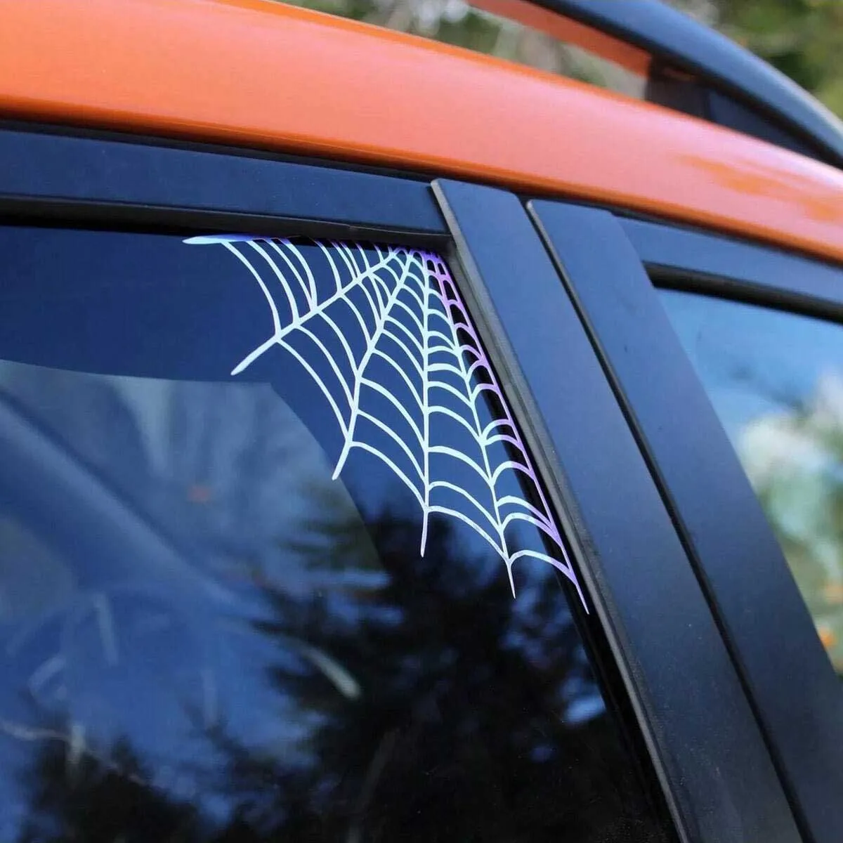 Spider Web Car Stickers / Halloween Car Stickers / Gothic Mirror Stickers / Vinyl Stickers / Multicolor!