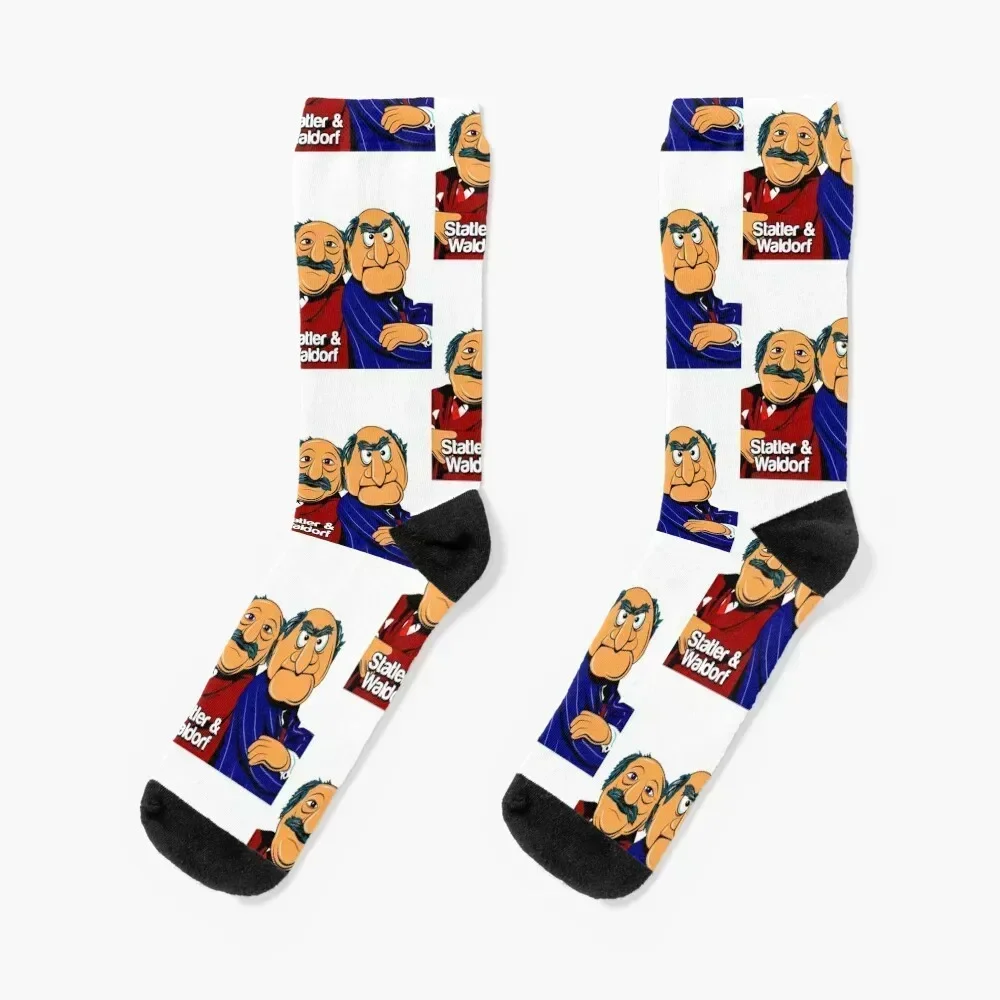 

Statler and Waldorf Socks moving stockings sheer winter aesthetic Socks For Men Women's