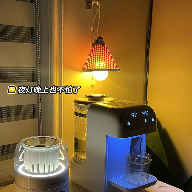 ضوء ليلي دافئ معلق على الحائط - ضوء ليلي دافئ بجانب السرير للفتيات، مصباح مكتبي لطيف لديكور غرفة النوم