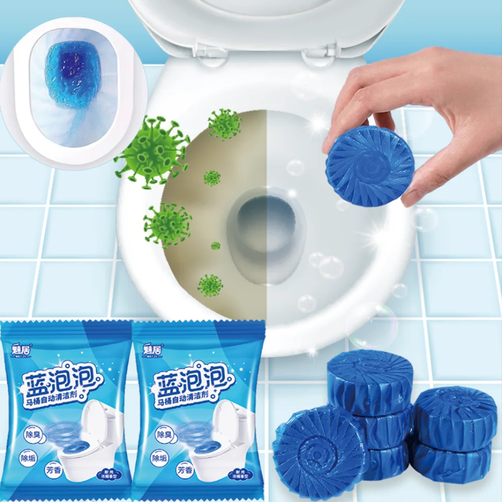 

Automatic Toilet Bowl Cleaner Tablets, Household Bathroom Cleaners, Automatic Toilet Tank Cleaners Deodorizers