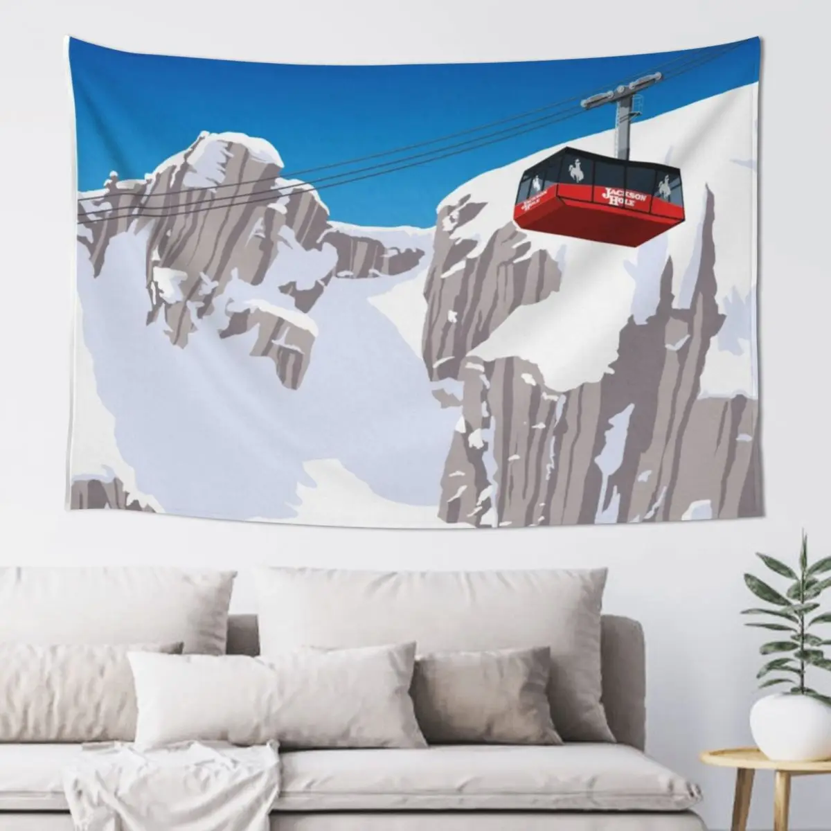 

Jackson Hole Tapestry Outdoor Decoration Wall Coverings Home Decoration Tapestry