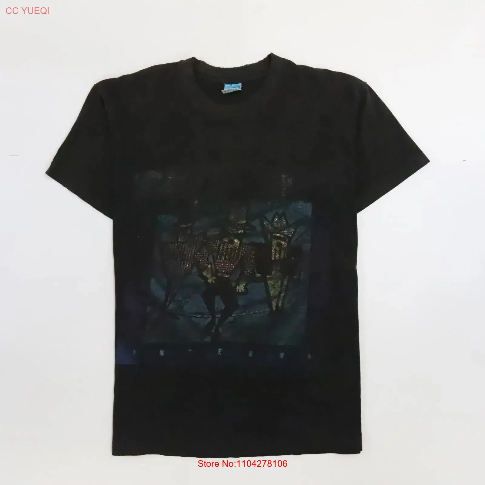 Vintage ZZ Top Antenna World Tour Penetrating Ionosphere T Shirt Size Large 90s vintage Washed graphic homme