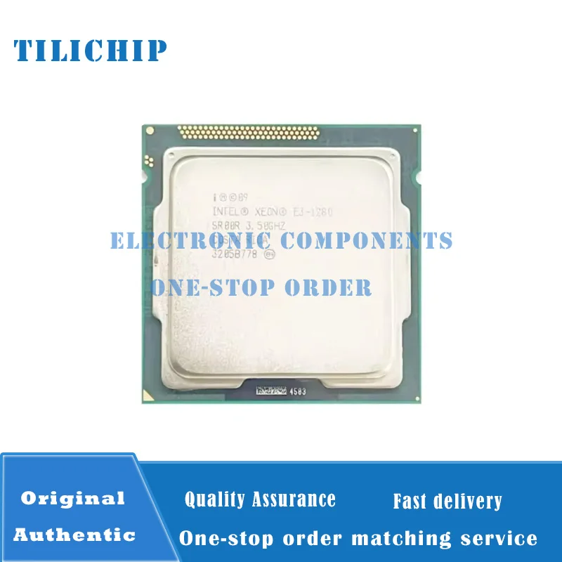 E3-1280 3.5GHz Quad-Core Eight-Thread 8M 95W E3 1280 Computer CPU Processor Server E3 1280 Package LGA 1155