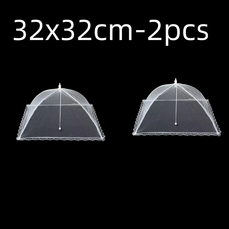 Keuken Voedselbedekking Opvouwbare Anti Vlieg Mug Mesh Hoes Picknick Eettafel Paraplu Stijl Tent Gadgets Keuken