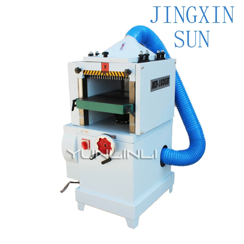 Bench Planer 380V High Speed Single Face Woodwoking Planer Multifuction Woodworking Thicknesser & Wood Wire Dual