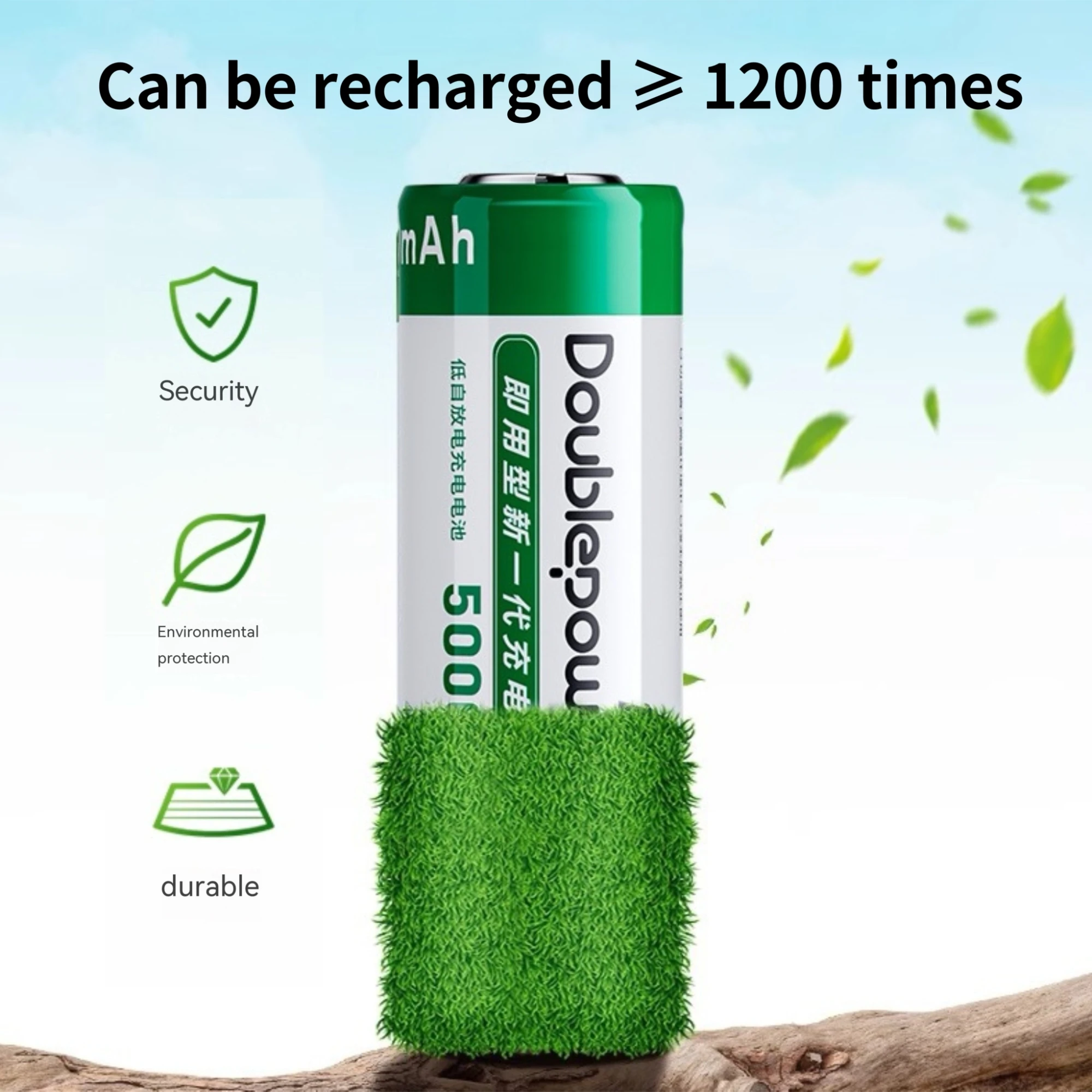 Batería recargable 26650, cargador de 5000mAh y 3,7 V con punta superior para linterna, Banco de energía, luces de Flash VR, cámara, proyector de juguete Vape