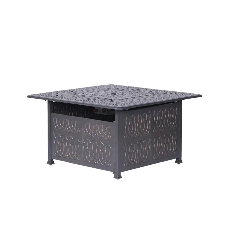 

Aluminum Propane Fire Pit Table with Powder Coating for Outdoor Use