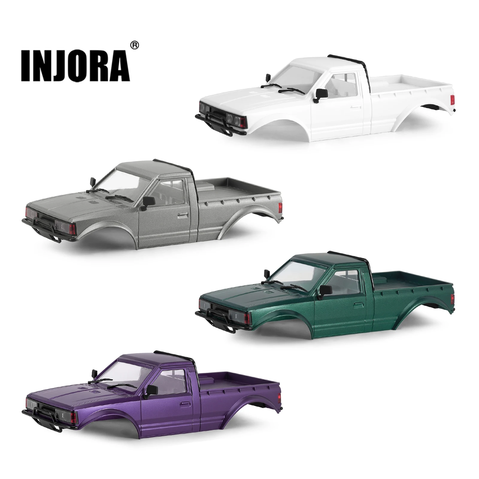 INJORA IR80-30 Pickup Hard Body for 1/30 Axial SCX30, 99mm Wheelbase