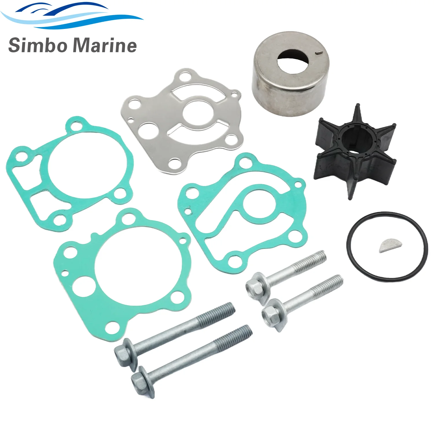 

692-W0078-00 Для Yamaha 60 70 75 85 90 HP 2-тактный морской водяной насос, ремонтный комплект крыльчатки, подвесные двигатели 18-3371