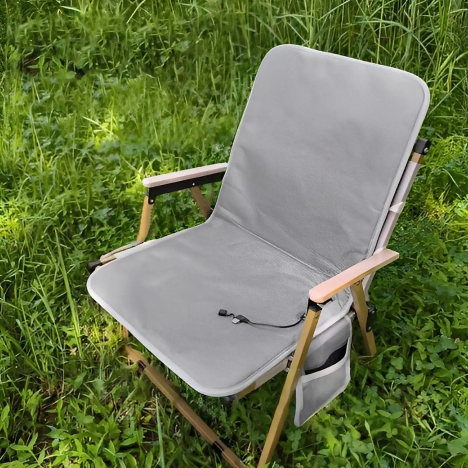 

Heated Seat Cushion USB Plug-in Adjustable Electric Heated Chair Pad For Outdoors For Cold Weather Women Men Adults Seniors Long