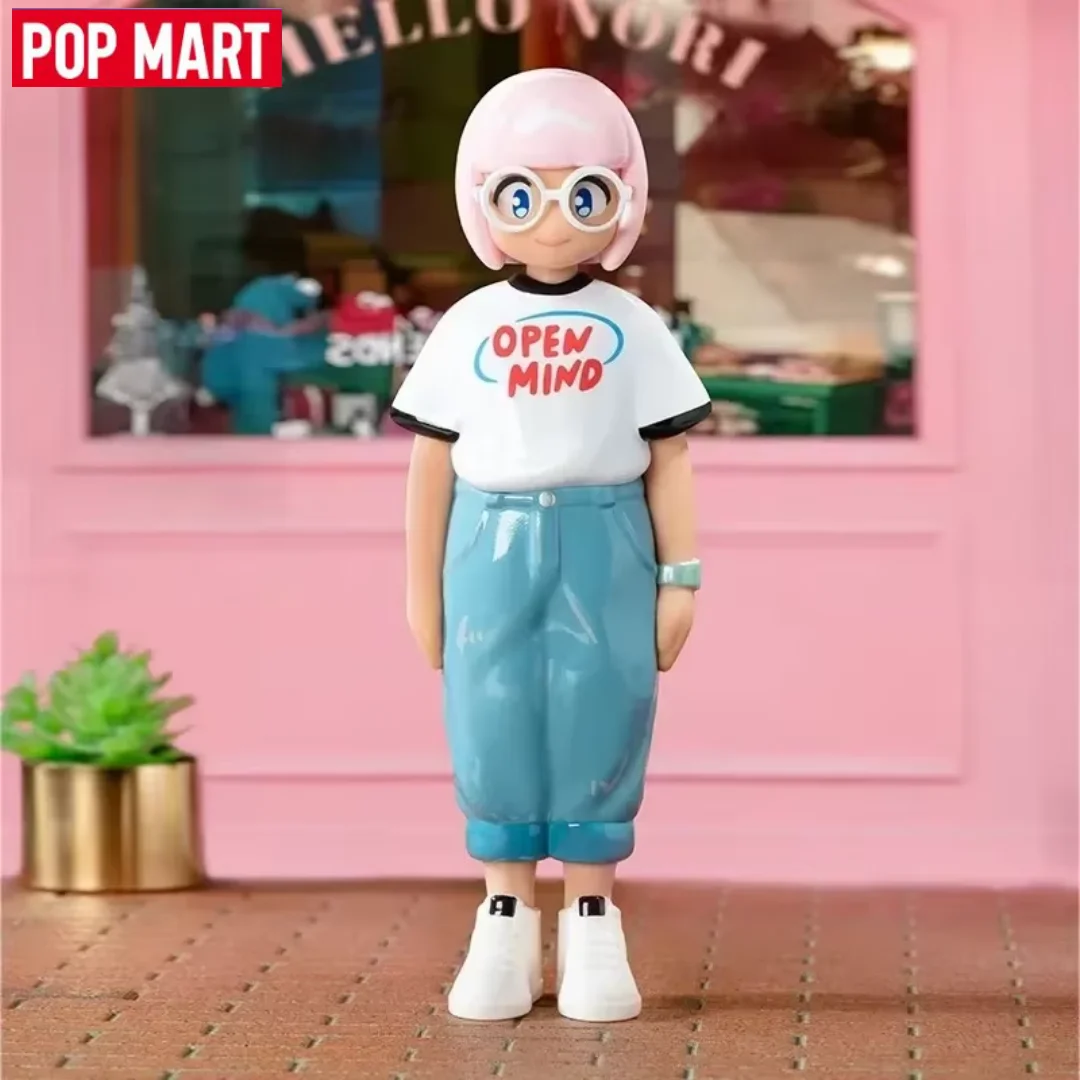 

POP MART HELLO NORI Series слепая коробка игрушки Guess Bag Mystery Box фигурка милая девушка праздничный подарок фигурки украшение для рабочего стола