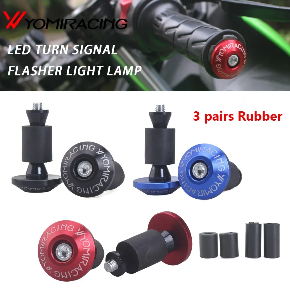 Motorcycle Handle Bar End Weight Handlebar Grips Cap Anti Vibration Silder Plug for Yamaha Kawasaki honda KTM Dirt Bike