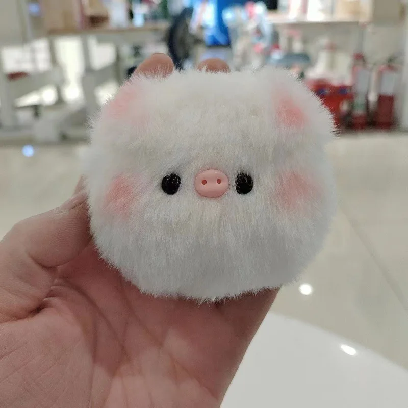 Hot Cartoon Cute Little Pig Plush Keychain Pendant Toys Soft Stuffed Animals Plush Pendant Kids Backpack Hanging Doll Gifts