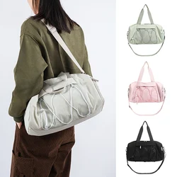 Large Women's Fitness Handbag Gym Sport Tote Bag Dry Wet Swimming Training Daypack With Shoe Pocket Travel Duffel Shoulder Bags