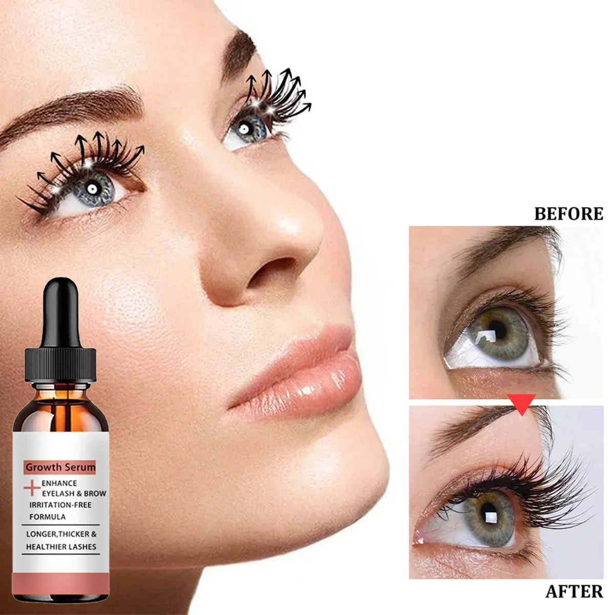 Eyelash Growth Serum Eyebrow Enhancer Products Longer Fuller Thicker Lashes Eyelashes Enhancer Care For Men Women