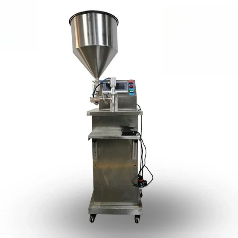 Cream Suitable for Single Head Servo Magnetic Pump Filling Machine Quantitative Cosmetics Can Filling Machine Vertical Filling