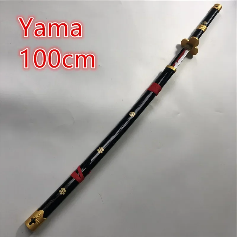 100cm SSR Yama magic sword Weapon Cosplay Armed Katana Espada Wood Ninja Knife Samurai Sword Prop Toys For Teens