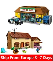 IN STOCK The Kwik E Mart And Supermarket House Model Building Blocks Bricks 16004 16005 71016 71006 Toys Birthday Christmas Gift