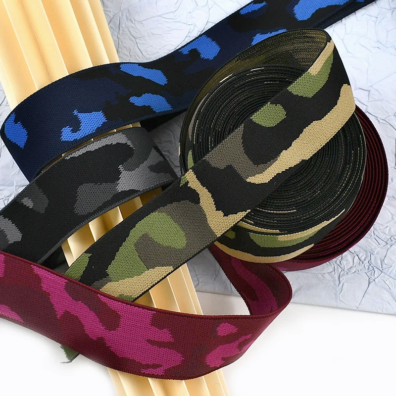 

10-30M 38mm Polyester Elastic Band for Sewing Rubber Bands Pants Waist Belt Sling Stretch Webbing Tapes DIY Garment Accessories