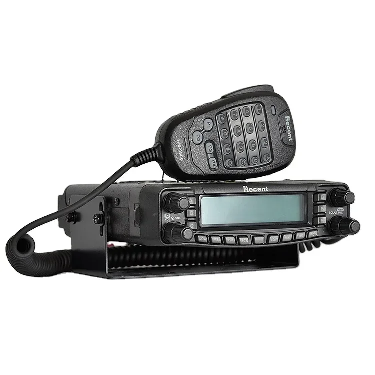 RS-9900 Quad Band Car Mobile Radio, Estação Transceptor FM, Walkie Talkie, de longa distância, rádio bidirecional, 50W