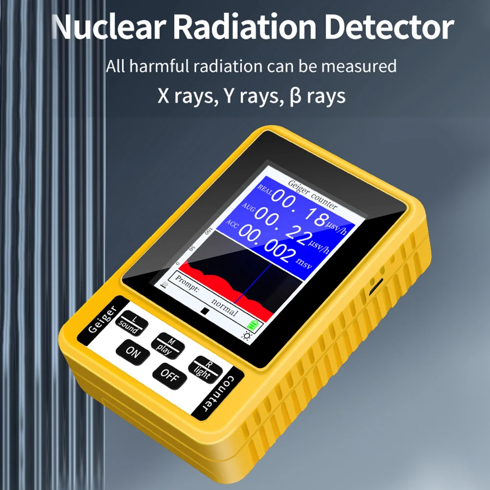 Smart Electrical BR-9C XR-3 Nucleaire Radiation Detector Geiger Counter High Sensitivity Wide Marmer Measuring Detectoren