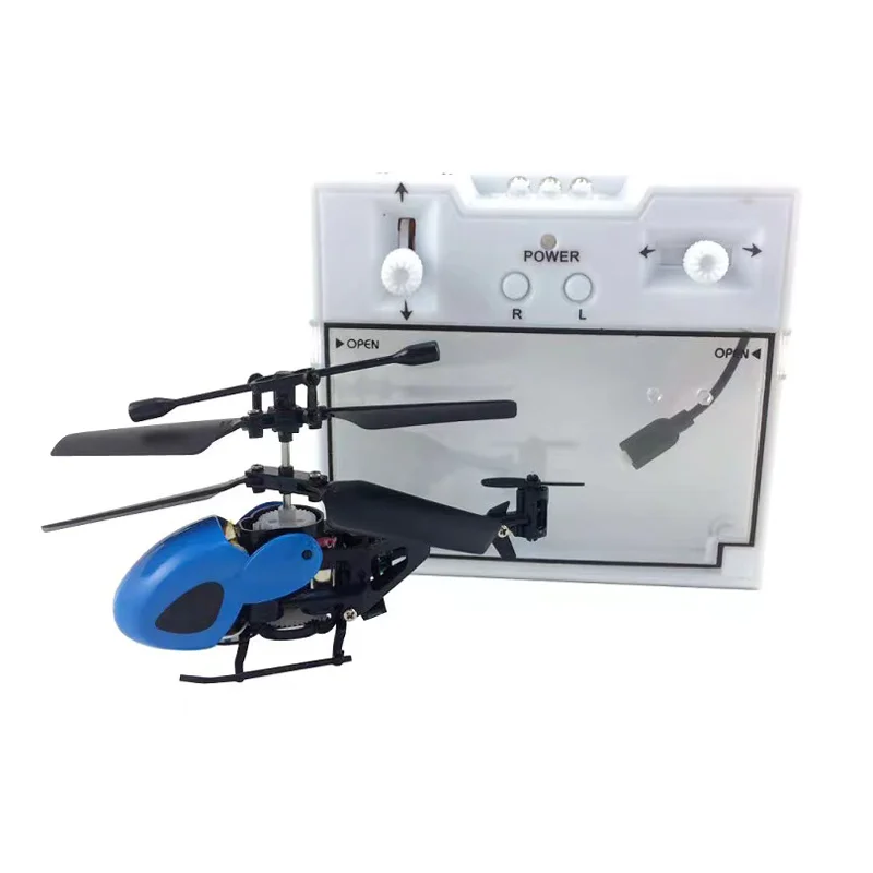 Mini handheld aircraft model aircraft to play remote control helicopter rechargeable model aircraft toy