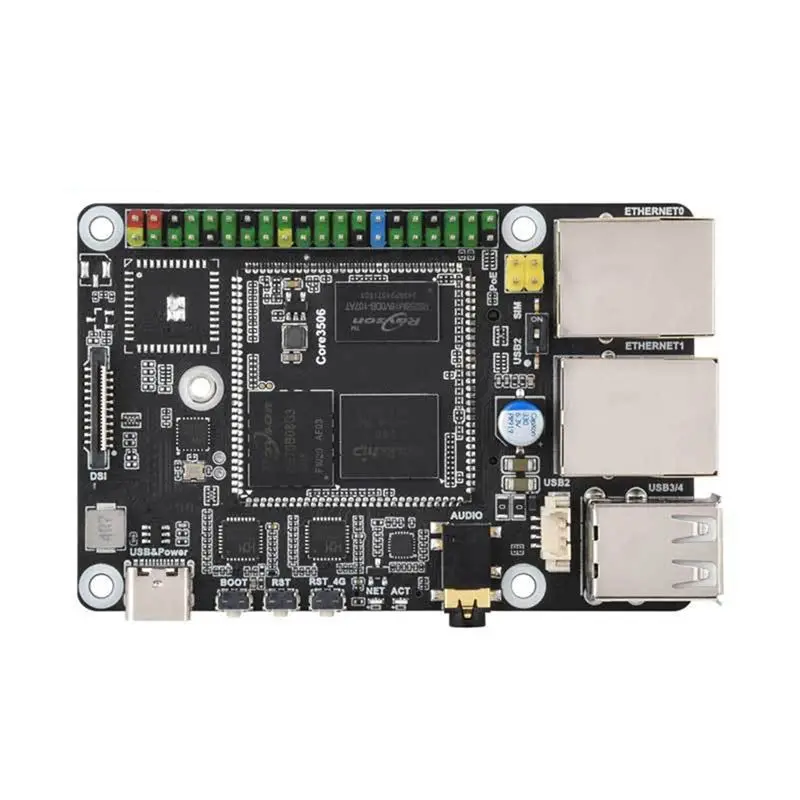 

Плата Linux FULL-For Luckfox Lyra Pi A RK3506 с поддержкой дисплеев MIPI/DSI, EMMC-8 ГБ, 512 МБ DDR3L, без Wi-Fi