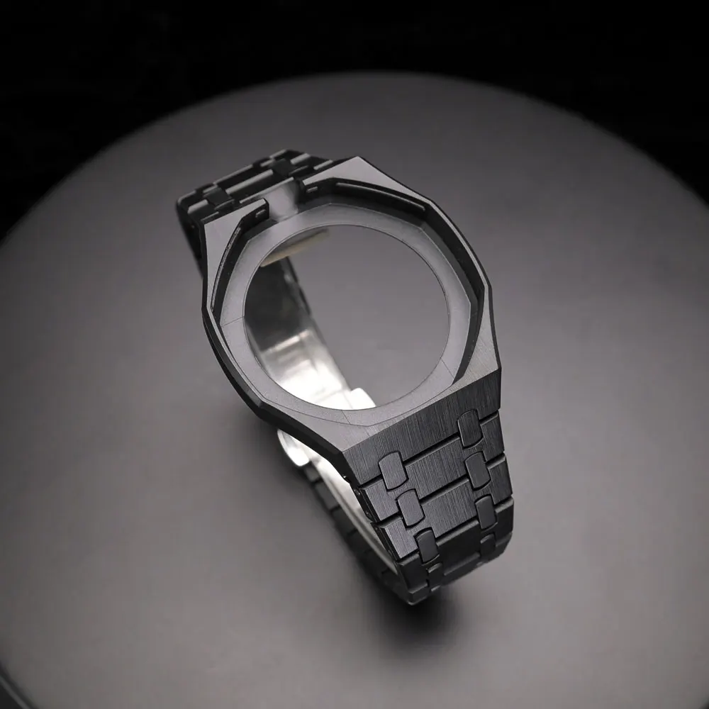 316L Steel Case+Strap for Swatch X AP Royal Pop Pocket Watch Changer To Wristwatch Integrated Modification Accessories