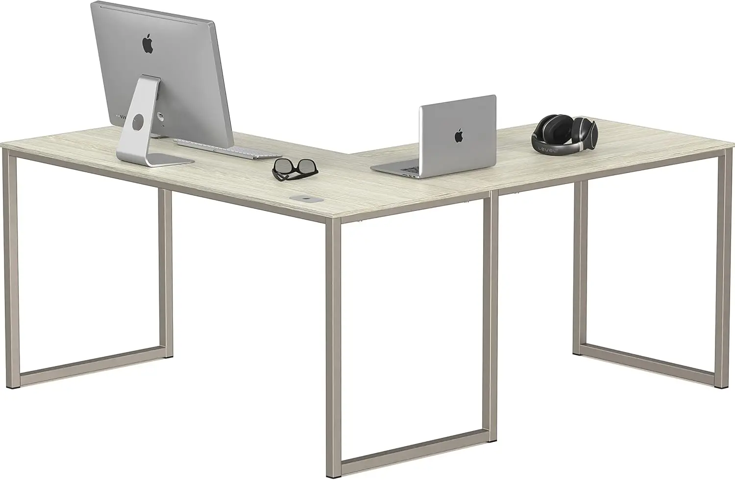 

Mission 55 x 60 Inches L-Shape Home Office Computer Desk, Maple